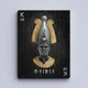 Картина Холстович Osiris 30x40 см. Картина з Єгипетським Богом для офісу, вітальні, спальні, кухні, інтер'єру - зображення 5