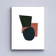 Модульна картина Холстович Shapes of Abstract 225х100 см. Картина Форми абстракції для вітальні, спальні, кухні, коридору, офісу, кафе, інтер'єру - зображення 5