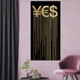 Картина Холстович Yes 60х120 см. Интерьерная картина на стену для офиса, гостиной, спальни, кухни, бара, интерьера - изображение 3