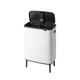 Бак для мусора белый Brabantia 130601 Touch Bin Bo Hi (2 х 30 л) - изображение 3