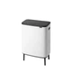 Бак для мусора белый Brabantia 130601 Touch Bin Bo Hi (2 х 30 л) - изображение 4