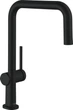 Смеситель-кран кухонный HANSGROHE Talis матовый черный 72806670 - изображение 1