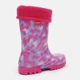 Детские резиновые сапоги для девочки Demar Twister Lux 0039 C 28-29 Розовые (5901232008787) - изображение 4
