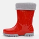 Детские резиновые сапоги для девочки Demar Twister Lux 0407 B 30-31 Красные (5901232050656) - изображение 3