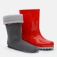 Детские резиновые сапоги для девочки Demar Twister Lux 0407 B 30-31 Красные (5901232050656) - изображение 5
