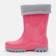 Детские резиновые сапоги для девочки Demar Twister Lux 0406 F 22-23 Светло-Розовые (5901232050694) - изображение 3