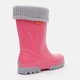 Детские резиновые сапоги для девочки Demar Twister Lux 0406 F 22-23 Светло-Розовые (5901232050694) - изображение 4