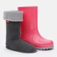 Детские резиновые сапоги для девочки Demar Twister Lux 0406 F 22-23 Светло-Розовые (5901232050694) - изображение 5