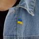 Патріотичний прапор України значок синьо - жовтий пін металеві. - зображення 3
