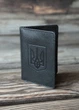 Обложка для документов (ID паспорт) DNK mini doc R-Gerb col.J черная - изображение 5