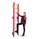 Стінка шведська дитяча Baby Sport SB Teenager Дерево 220х55 см до 80 кг Рожевий (0-220 (barby)) - зображення 2