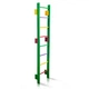 Стенка шведская детская Baby Sport SB Teenager Дерево 220х55 см до 80 кг Зеленый (0-220 (green)) - изображение 1