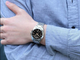 Мужские оригинальные часы Casio MTP-1370D-1A2VDF Серебро\черный с золотом экран - изображение 3