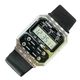 Наручные часы унисекс Casio VINTAGE A100WEL-1A Серебро\черный ремень - изображение 1