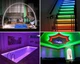 Светодиодная лента SMD 3528 RGB (54 LED/m) 5 метров на силиконе с блоком и пультом управления разноцветная (полный комплект) - зображення 11