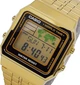 Наручные часы с подсветкой CASIO VINTAGE SERIES WATCH A500WGA-1 Желтое золото - изображение 5