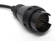 Переходникс Iveco (ивеко) на OBD2 38/16 pin (616318787) Черный - изображение 4