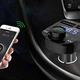 Автомобільний FM Модулятор X8 трансмітер для авто з Bluetooth MP3 AUX передавач чорний - зображення 6