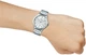 Стильные женские часы Casio LTP-V300D-7AUDF Серебристые с белым - изображение 7