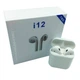 Наушники AirPods i12 BT с сенсором Bluetooth беспроводные наушники – вкладыши в зарядном кейсе 73065/98 - изображение 2