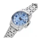 Женские часы с минеральным стеклом Casio LTP-1314D-2AVDF Голубые с серебристым - изображение 4