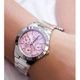 Женские часы Casio LTP-2069D-4AVEG в розовом исполнении с серебристым циферблатом. - изображение 3