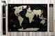 Черная скретч карта мира My Map Perfect world Black edition ENG 88х63см в тубусе - изображение 1