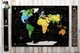 Черная скретч карта мира My Map Perfect world Black edition ENG 88х63см в тубусе - изображение 2
