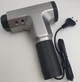 М'язовий масажер для тіла ручний 220V портативний 4 насадки Fascial Gun RF-709 сірий - зображення 5