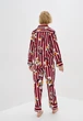 Пижамный комплект Fable & Eve Marylebone 1596 16/XL Полосатый с цветочным принтом (5051877375352) - изображение 4
