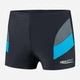 Подростковые плавки-шорты Aqua Speed Andy 349-32 146 см Серый/Синий (5908217664396) - изображение 1