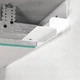 Профіль тіньового шва 20 мм для LED ProfiLuxe SVT-201W білий (2500 мм) - зображення 1