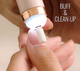 Аккумуляторный фрезер Flawless Salon Nails для маникюра и педикюра с LED подсветкой и набором насадок - изображение 6