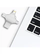 Флэшка 256Гб. USB 3.0/USB-C/Micro USB/Lightning | Флэшка 4 в 1 для Apple iPhone, iPad, Samsung Galaxy Tab/Android/Windows/Mac 256Gb - изображение 2