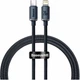 Кабель Baseus Crystal Shine Series Fast Charging Data Cable Type-C to iP 20W 1.2m CAJY000201 Black - изображение 1