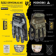 Тактические Утепленные Перчатки Mechanix Wear ColdWork FastFit, Черные / Серые L - изображение 5