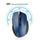 Беспроводная Bluetooth Мышь Tecknet M003 Blue - изображение 2
