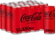 Упаковка безалкогольного напитка Coca-Cola ZERO 0.33 л х 12 банок (5449000131805) - изображение 1