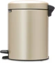 Бак для мусора Brabantia Pedal Bin 5 л Шампань (304422) - изображение 2