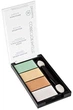 Палитра корректоров и хайлайтер Dermacol Corrector Palette с выравнивающим эффектом 8.8 г 4 цвета (8595003104012) - изображение 2
