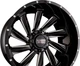 LA CHANTI PERFORMANCE LC-OF10 Gloss Black + Milled R22 W12 PCD5x127/139.7 ET-44 DIA87.1 - зображення 2