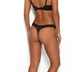 Трусики Gossard Glossies 6276 стрінги з Великобританії з ультрасучасного матеріалу XS Black (5010185944346) - изображение 4
