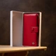 Яркий женский стильный кошелек-клатч ST Leather Wallet&nbsp;19374 Красный - изображение 8