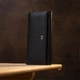 Добротний жіночий стильний гаманець ST Leather Wallet 19375 Чорний - зображення 6