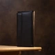 Добротний жіночий стильний гаманець ST Leather Wallet 19375 Чорний - зображення 7