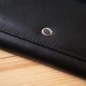 Універсальний жіночий стильний гаманець ST Leather Wallet 19388 Чорний - зображення 10