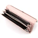 Вместительный женский стильный кошелек ST Leather Wallet&nbsp;19390 Розовый - изображение 6