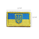 Набір шевронів 3 шт на липучці Прапор України та Азербайджана - зображення 6