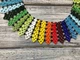 Колье из чешского бисера HatynkaUA Rainbow Necklace ручной работы "Радуга" (SUN999_01) - изображение 4