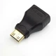 Адаптер перехідник HDMI Female (мама) - Mini HDMI Male (тато) SUNROZ (A-48405) - зображення 2
